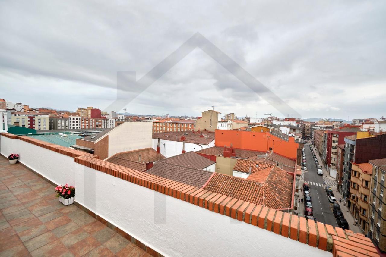 Espectacular Atico A Un Paso Del Centro De Gijon Bed & Breakfast Ngoại thất bức ảnh