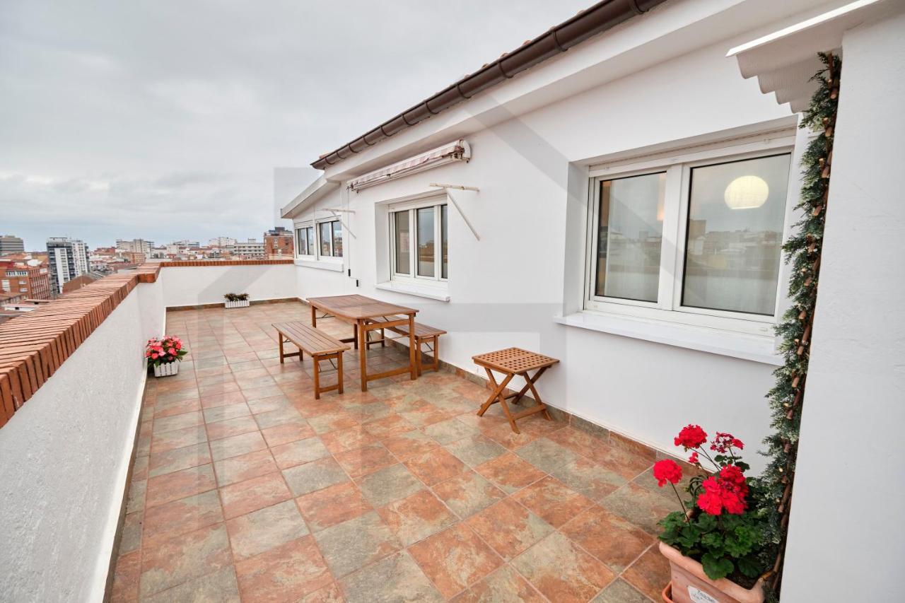 Espectacular Atico A Un Paso Del Centro De Gijon Bed & Breakfast Ngoại thất bức ảnh